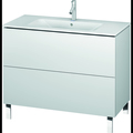 Duravit L-Cube Floor Standing Vanity Unit Lc662701818 White Matt LC662701818